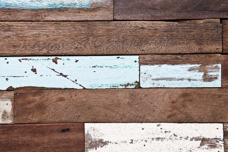 Wooden wall textureの写真素材
