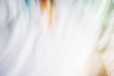 Abstract background motion blur movement of color on whiteの写真素材
