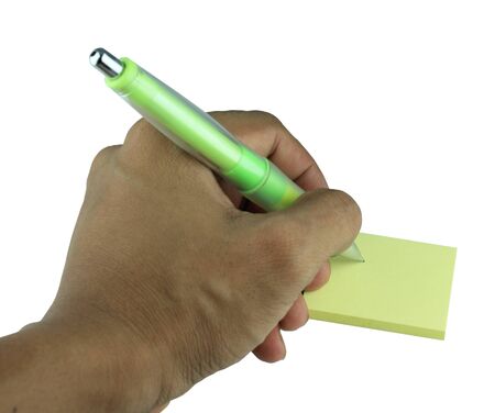 Notepad about to be writtenの写真素材