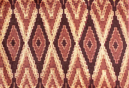 Colorful thai fabric pattern background