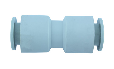 hose fittings on white backgroundの写真素材