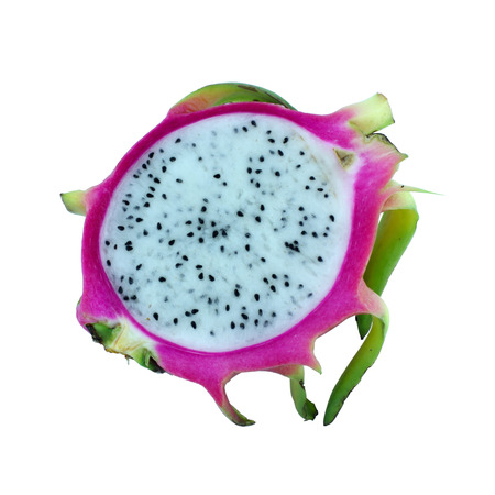 fruit dragon on a white backgroundの写真素材