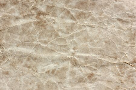 vintage Old Crumpled Paper backgroundの写真素材