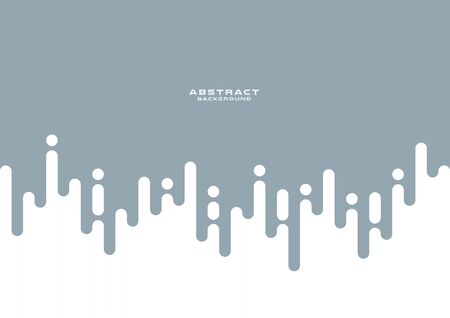 Abstract rounded lines transition background ,Template Design, Vector and illustration.のイラスト素材