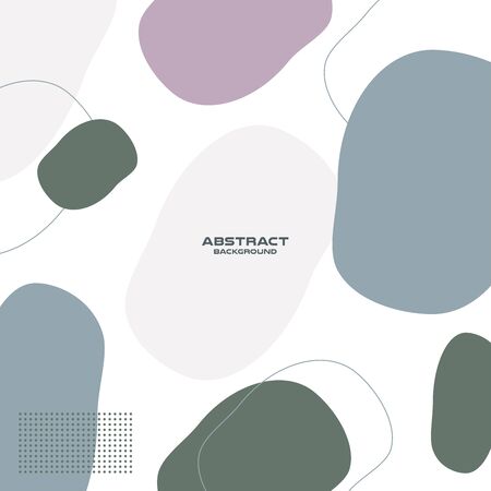 Background poster creative. Template With Copy space for text and images design color shapes. Vector and illustration ,cover designのイラスト素材