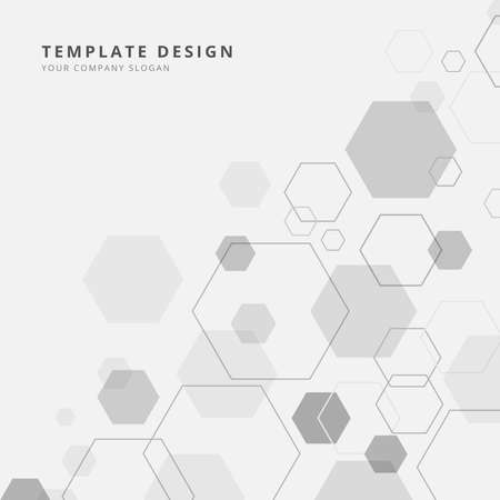 Geometric abstract  background , Vector and illustration banner poster templateのイラスト素材