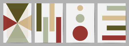 Minimal covers design. Trendy set, Modern Poster Art. Design for wall framed prints, canvas poster,...