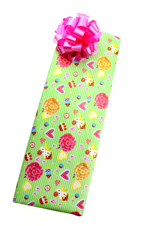 Gift isolated on white backgroundの写真素材