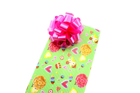 Gift isolated on white backgroundの写真素材