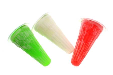 Jelly chilled isolatedの写真素材