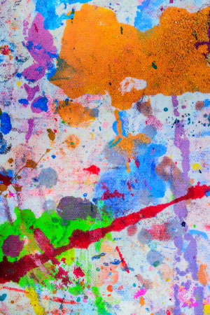 Abstract of oil colors
