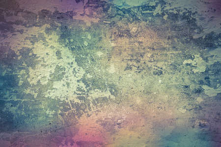 Old concrete wall background, vintage stained wall backgroundの写真素材