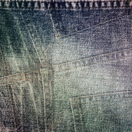 Collage jeans texture in vintage style backgroundの写真素材