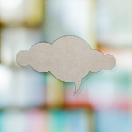 Cloud paper on defocused light abstract texture background for your text