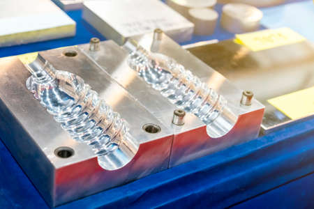 bottle injection or blowing plastic mold for mass production  industrial  made from high accuracy machineの写真素材