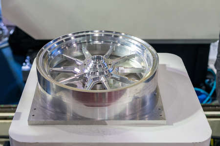 Automobile wheel or auto part product from manufacture by high precision and quality cnc machining...
