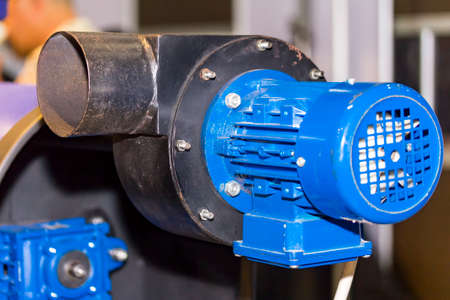 blower and electric motor for industrial