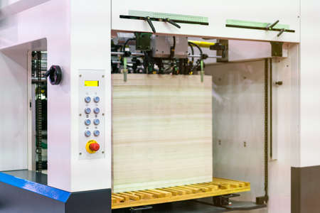 Many paper in modern and high technology of automatic publication or printing machine