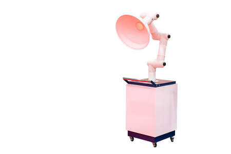 Modern of industrial hood arm for suction smoke or fume machine of welding  lab industrial or...