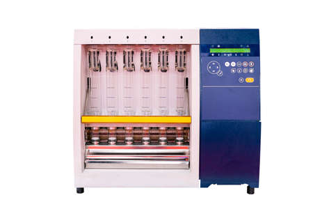 automatic fiber analysis device of lab is method of measures crude and detergent and concentration...