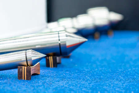 dead or fix  tailstock center of lathe machine for accuracy position product on table