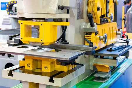 hydraulic punch and shear machine for cutting shearing notching punching various shape metal such as...