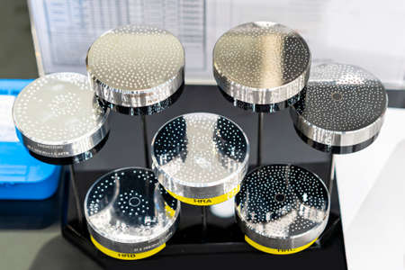 Master standard calibration test piece for hardness tester calibrator of industrial lab