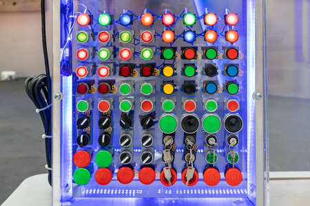 various shape and colorful push button such as dial switch key emergency pilot lamp etc of electric...