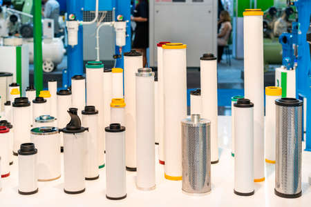various size and type high performance cartridge purifier water filter for cleaning water or liquid for food beverages industrial and otherの写真素材