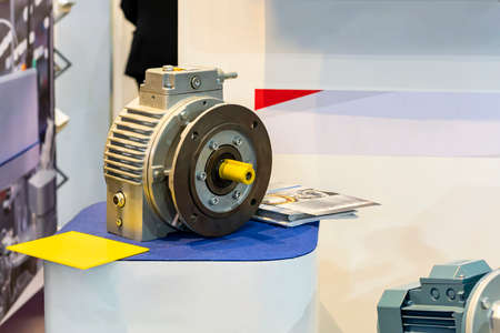 transmission variable speed gear for reduction speed or rpm motor or engine in industrial on tableの写真素材