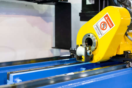 Component part polyurethane roller stand feeder and support for guide and feed various pipe or material to machineの写真素材