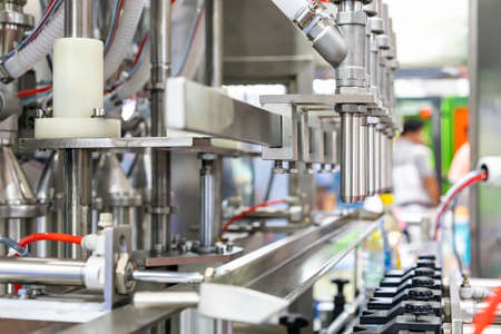 Metal stainless steel nozzle for liquid filling or discharge component machine of process...
