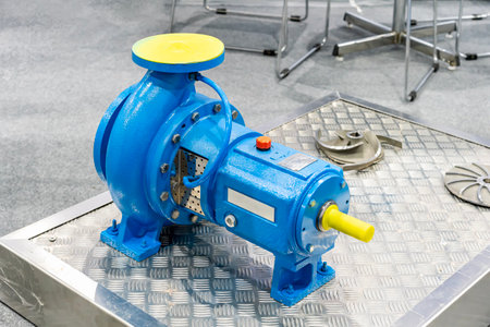 centrifugal pump for transport fluids such as water sewage in agriculture petroleum industrial or other application useの写真素材