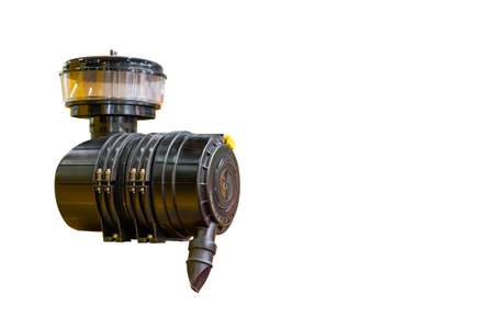 air intake filter or air cleaner with pre-cleaner unit for engine of heavy duty such as excavator...