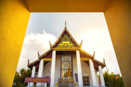 Wat Phra Mahathat or Phra Mahathat temple in Nakhon Si Thammarat Province Thailandのeditorial素材