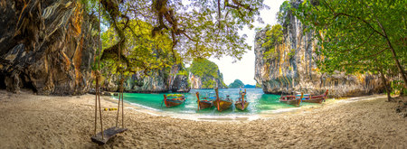 Blue water at  Lao Lading island, Krabi Province, Thailandの写真素材