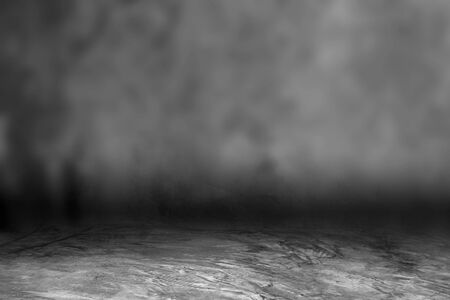 Dark concrete surface, beautiful mist, is an art to decorate the rough surface (Can write text)の写真素材