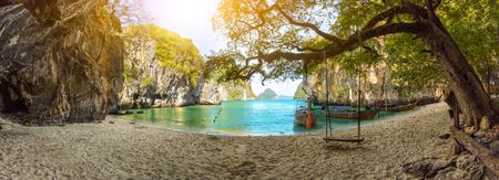 Blue water at  Lao Lading island, Krabi Province, Thailand(Paradise)の写真素材