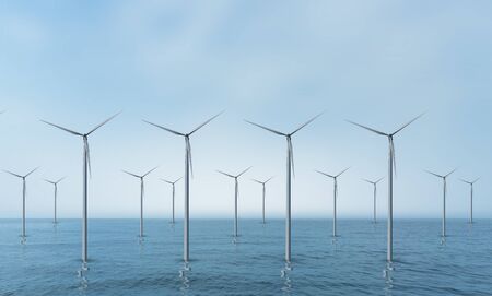 Wind turbine or wind power Translated into electricity, environmental protection Make the world not...