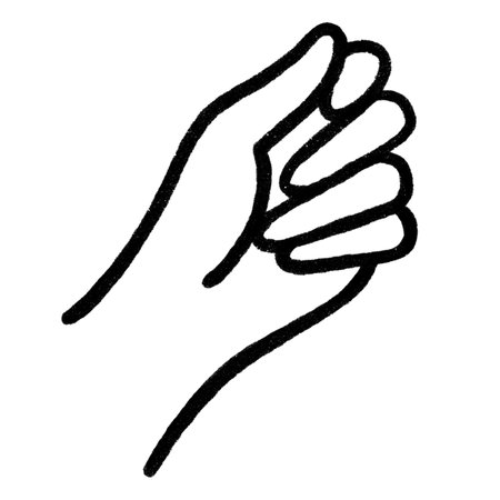 Set of realistic gestures, hand shapes. Lay black stroke logo graphic art design isolated on white The concept of expressing love, rock, V sign, love.の写真素材