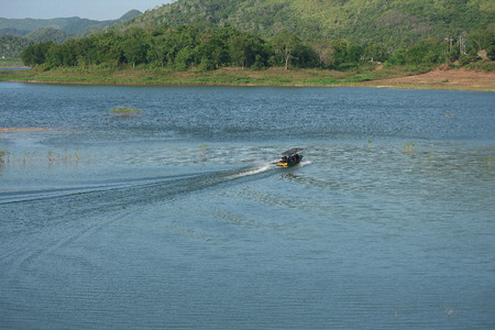 Typical view of Kaeng Krachan National Park, Thailandの写真素材