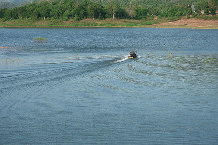 Typical view of Kaeng Krachan National Park, Thailandの写真素材