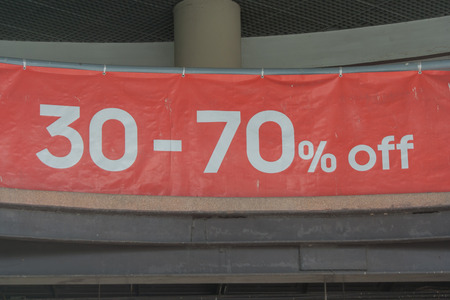 Signs discount for sale.の写真素材
