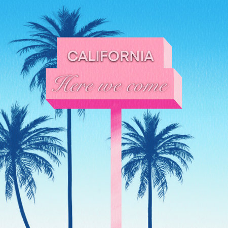 summer beach sign background, wallpaperの写真素材