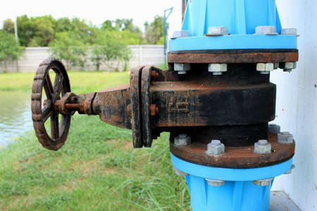 water main pipeの写真素材