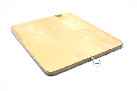 Wooden chopping boardの写真素材