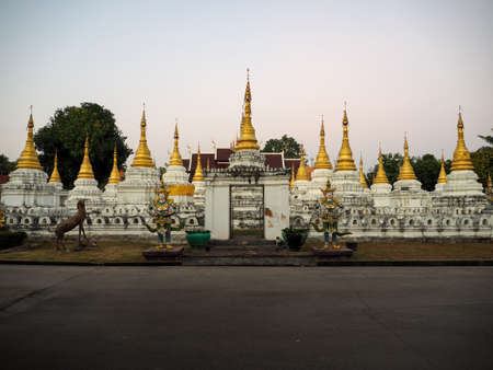 Temple and National park around Thailandのeditorial素材