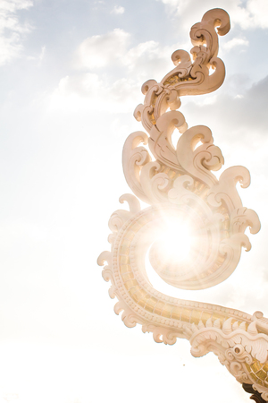 Wattungsaid Central Water Temple (Sri Vichai Art) Indo-Thai Cultureの写真素材