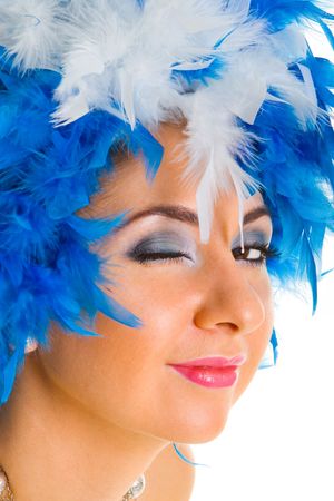 glamour woman portraitの写真素材