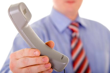 Boss! Your wife rings...の写真素材